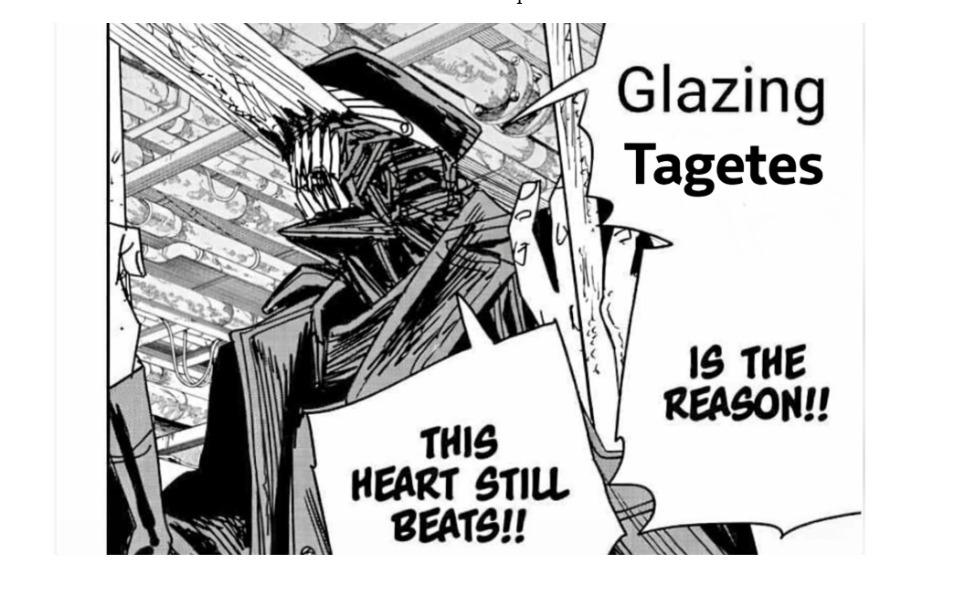 Meme de Glazing Tagetes